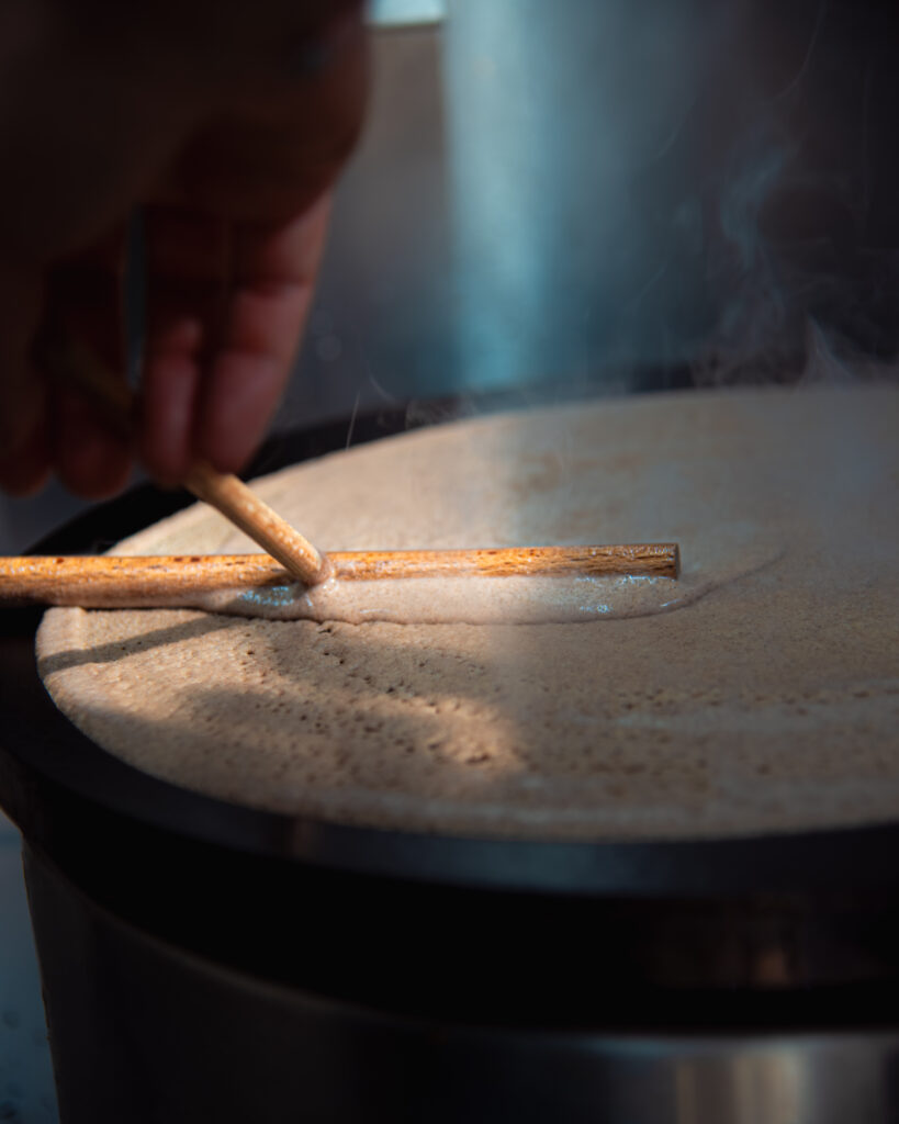 réalisation d'une galette